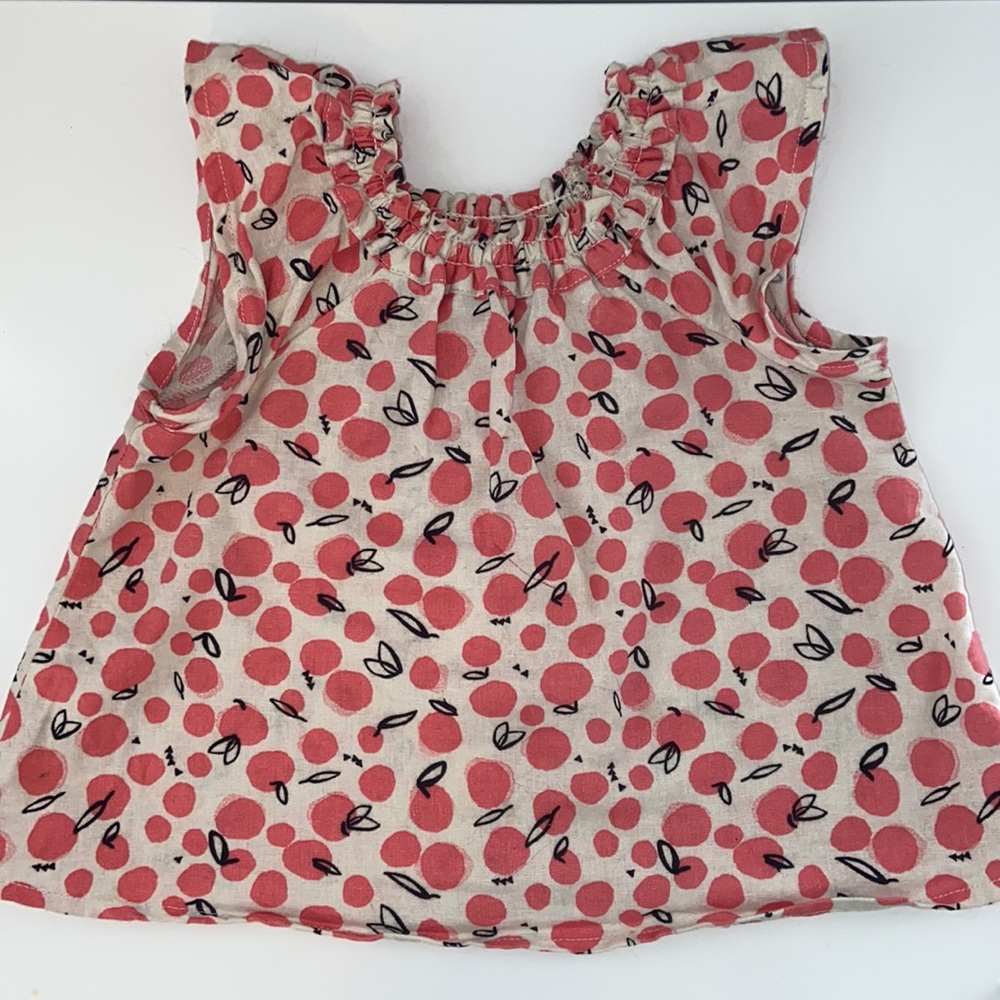 Tea Collection 2-piece Ruffle Neck Set - Picture 2 of 3